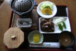 新十津川温泉「グリーンパークしんとつがわ」の「ジンギスカン定食」