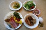 「ホテル日の出岬」の朝食を食べる