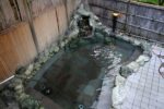 盃温泉「国民宿舎もいわ荘」の朝湯に入る