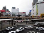 仙台駅の駅前風景