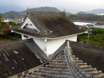 湯浅温泉「湯浅城」の部屋からの眺め