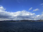 船上から見る中ノ島