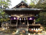 水若酢神社の拝殿
