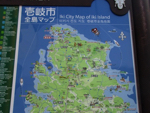 勝本の壱岐全島の地図