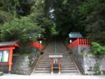 新田神社の石段