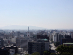 熊本城の天守閣からの眺め（2008年）