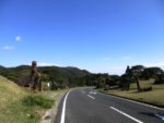 都井岬への道