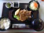 レストラン「雄川」の「最南豚みそだれステーキ定食」