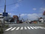 富岡の国道6号との交差点