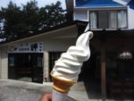 食事処「岬」のソフトクリーム