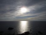 チゴキ崎から見る日本海の夕日