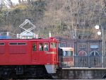 「小樽市総合博物館」に展示されている鉄道車両
