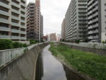 相模と武蔵の境を流れる境川。左側が相模の相模原市、右側が武蔵の町田市