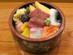 府中の「三松」で「ちらし寿司」を食べる