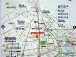 上野国分寺跡とその周辺の案内図