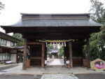 浅間神社の随神門