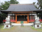 春日居の甲斐奈神社。このあたりの地名は国府