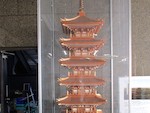 JR磐田駅の遠江国分寺七重塔の模型