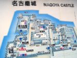 名古屋城の案内図