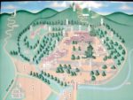 阿波の一宮、大麻比古神社の案内図