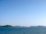 大三島から眺める芸予諸島の島々