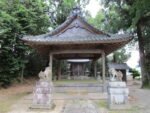 宗神社の拝殿