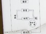 若狭国分寺の伽藍配置図