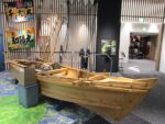 「のと里山里海ミュージアム」の漁舟