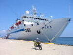 2002年の「ユーラシア大陸横断」は伏木港が出発点